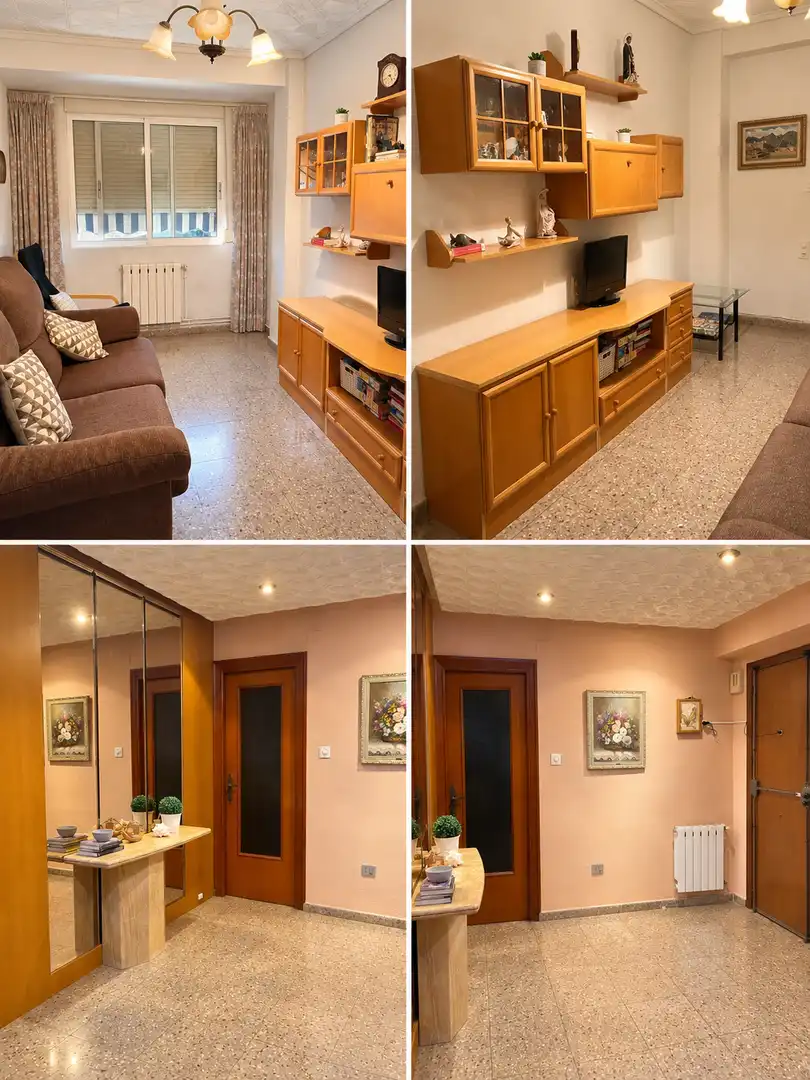 Sala d'estar de Pis en venda en Xirivella amb Aire condicionat, Terrassa i Traster