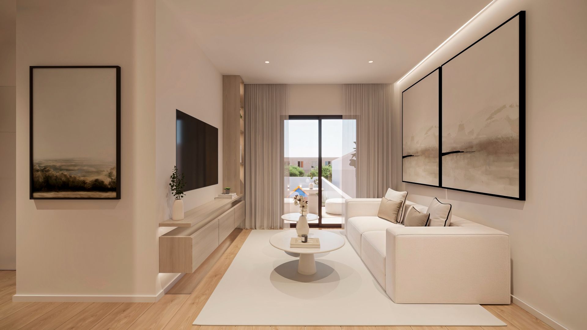 Sala d'estar de Planta baixa en venda en Sabadell amb Aire condicionat, Calefacció i Parquet