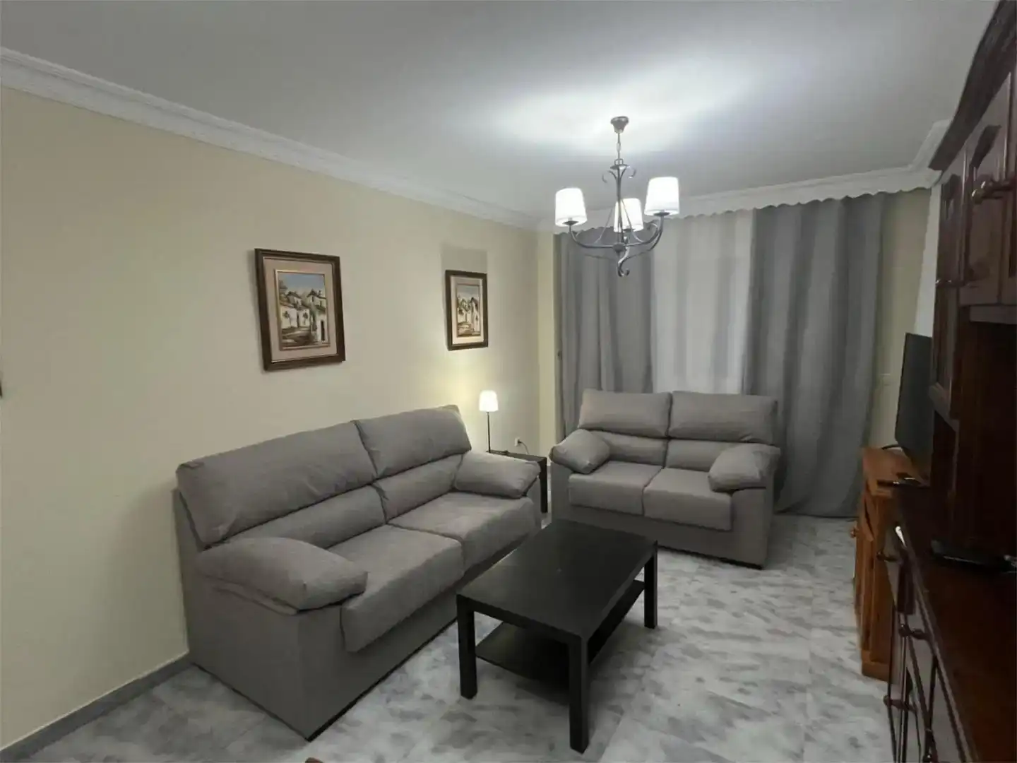 Sala d'estar de Pis de lloguer en Centro
