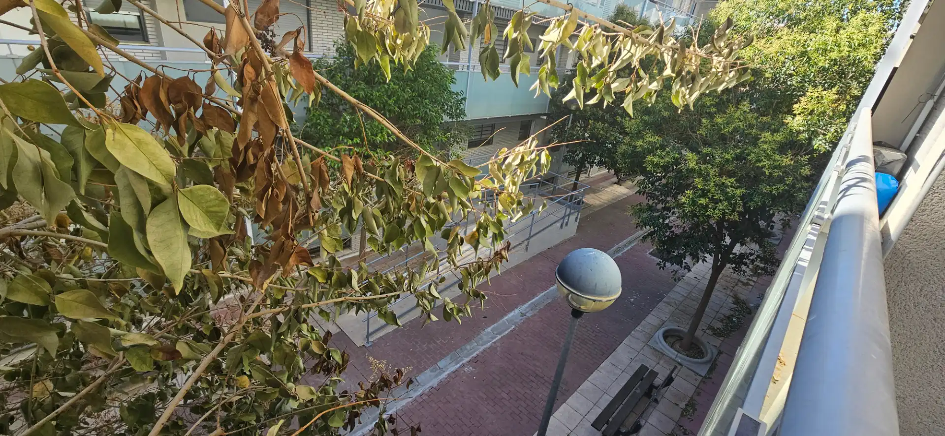 Exterior view of Flat for sale in Cuarte de Huerva  with Heating, Parquet flooring and Terrace