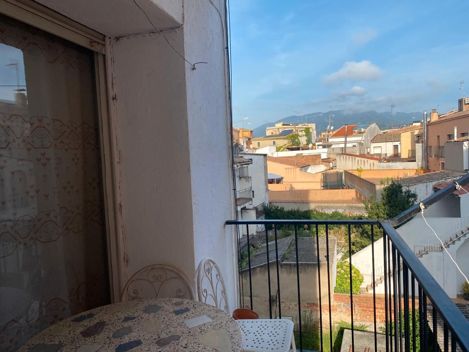 Bedroom of Flat for sale in Santa Coloma de Farners  with Heating, Furnished and Oven