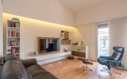 Living room of Duplex for sale in Girona Capital  with Air Conditioner, Heating and Balcony