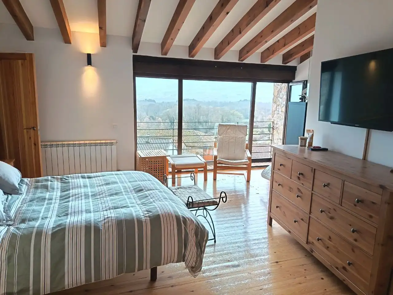Dormitori de Casa o xalet en venda en Solana de Ávila amb Calefacció i Moblat