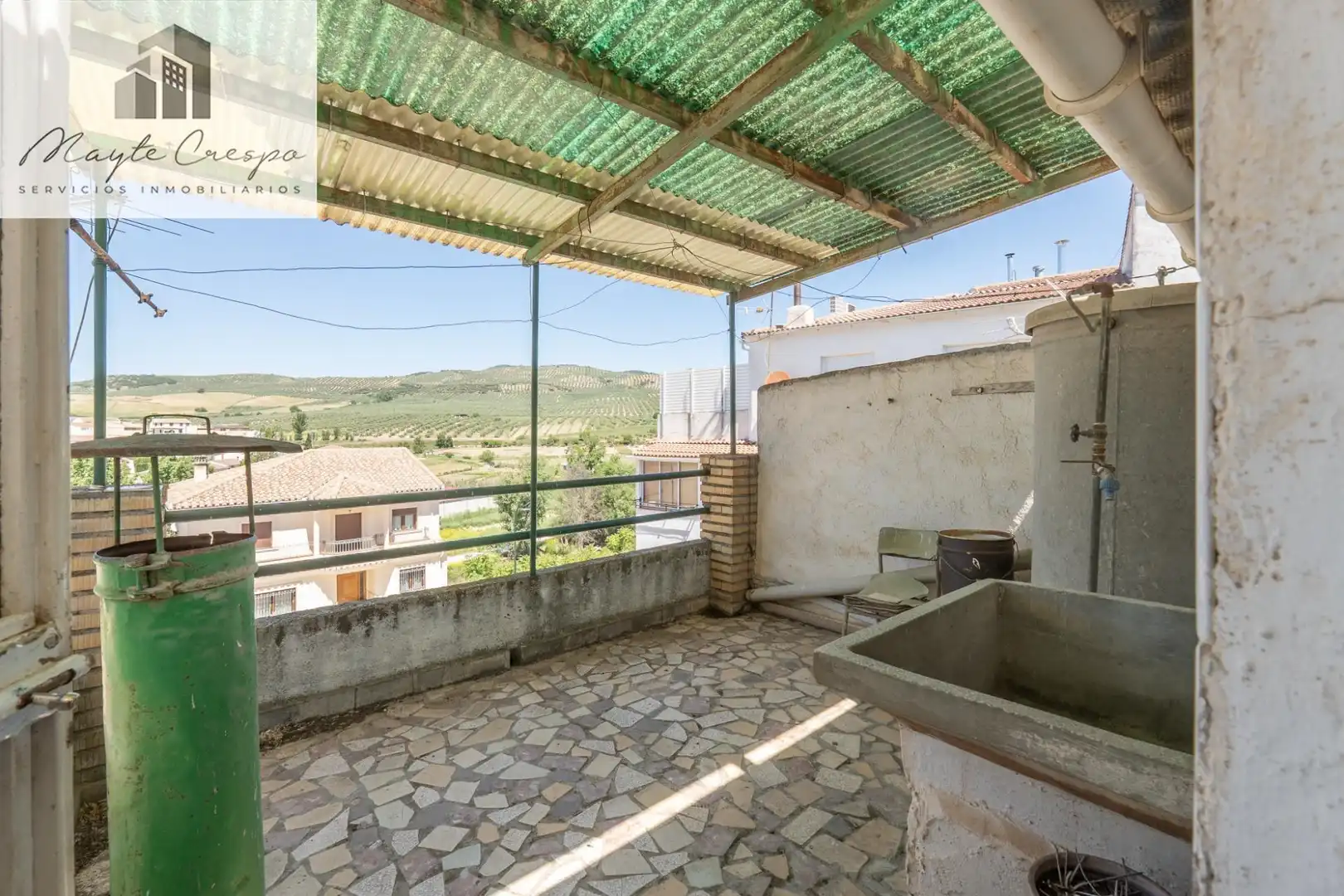 Terraza de Casa o chalet en venta en Benalúa de las Villas