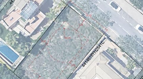 PARCELA URBANA  ALICANTE GOLF DE 504 m2 PARA CHALET EXCLUSIVO EN ZONA RESIDENCIAL, imatge 2