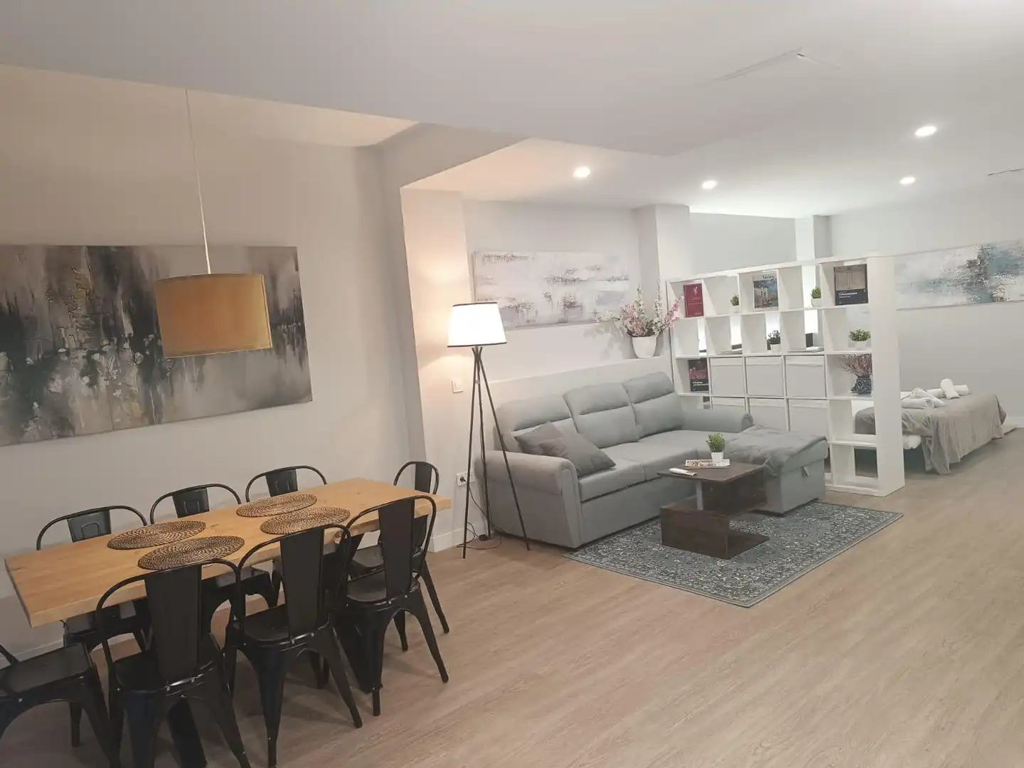 Sala de estar de Planta baja en venta en Valencia con Aire acondicionado, Amueblado y Horno