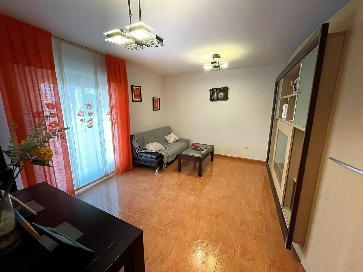 Sala de estar de Piso de alquiler en Plasencia con Amueblado