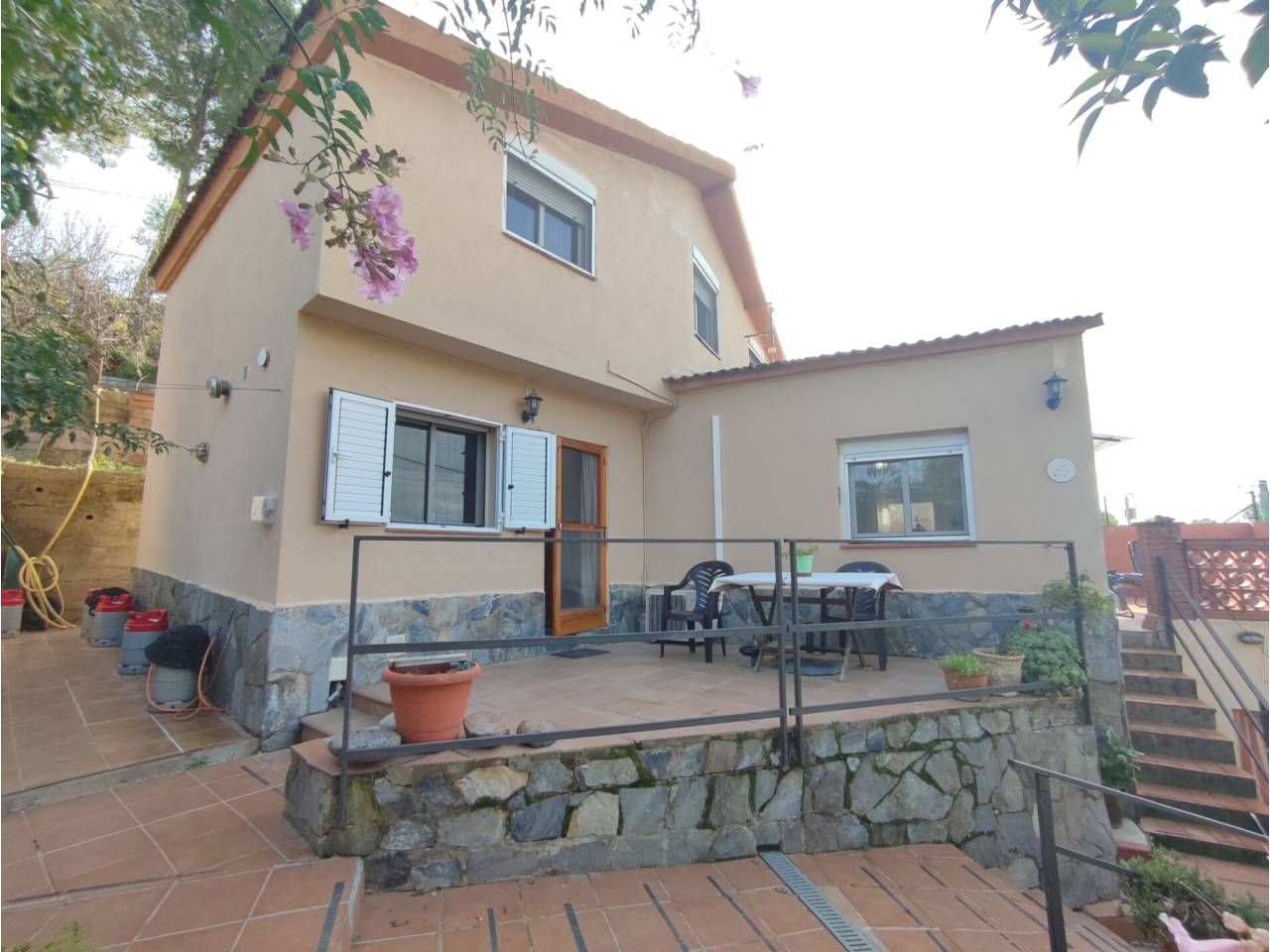 Garden of House or chalet for sale in Cabrera d'Anoia  with Air Conditioner, Heating and Private garden