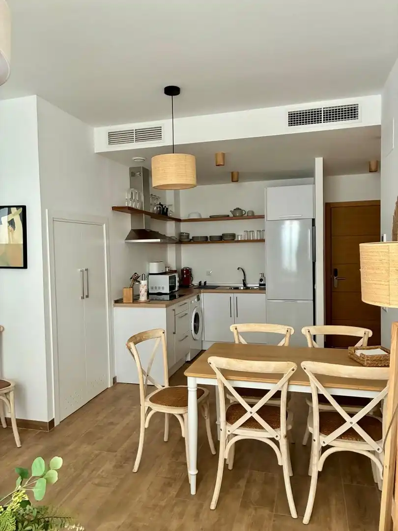 Cocina de Apartamento en venta en Conil de la Frontera con Aire acondicionado, Calefacción y Terraza