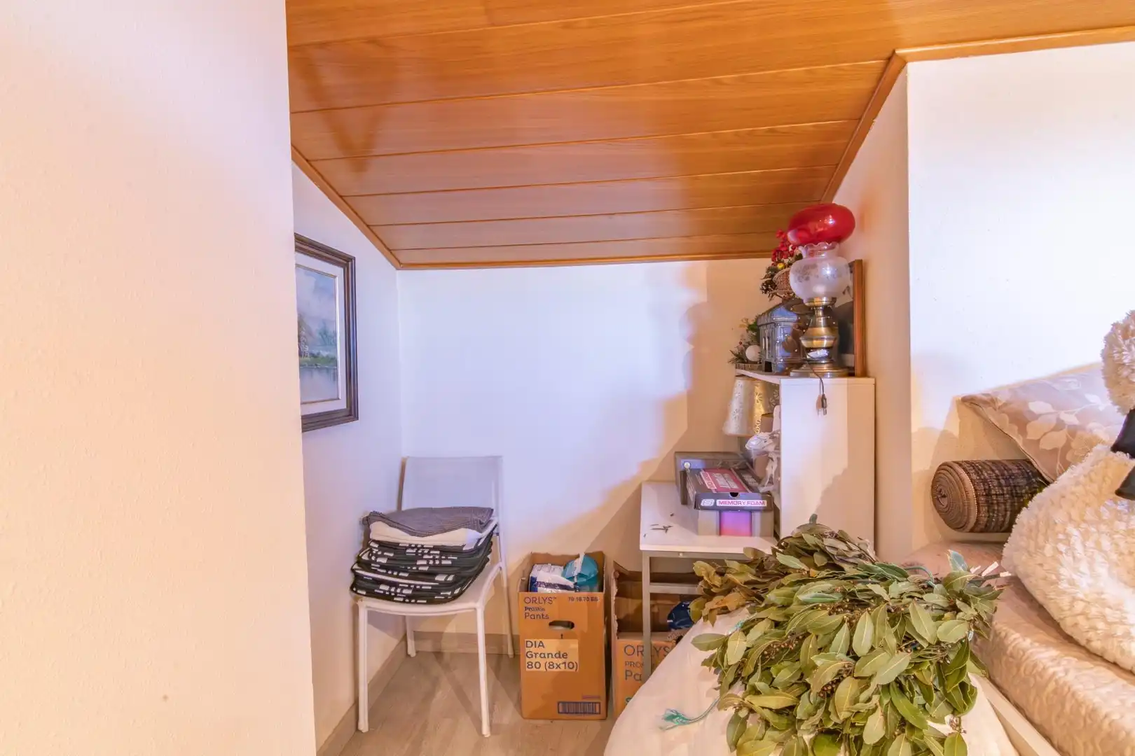 Schlafzimmer von Dachboden zum Verkauf in Terrassa mit Terrasse und Balkon