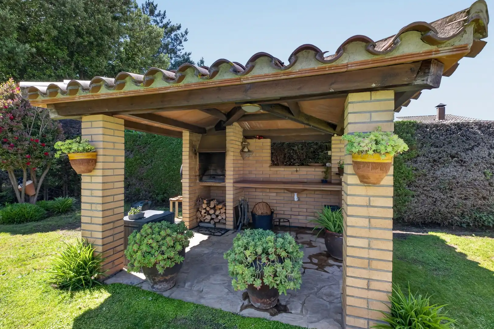 Terrasse von Haus oder Chalet zum Verkauf in Quart mit Klimaanlage, Heizung und Abstellraum