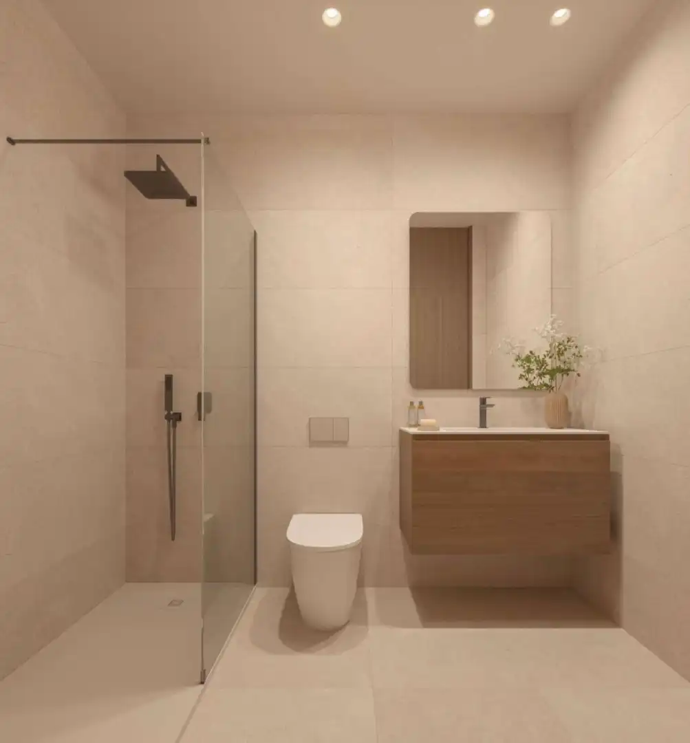 Baño de Casa adosada en venta en Sant Joan de Labritja con Aire acondicionado, Calefacción y Jardín privado