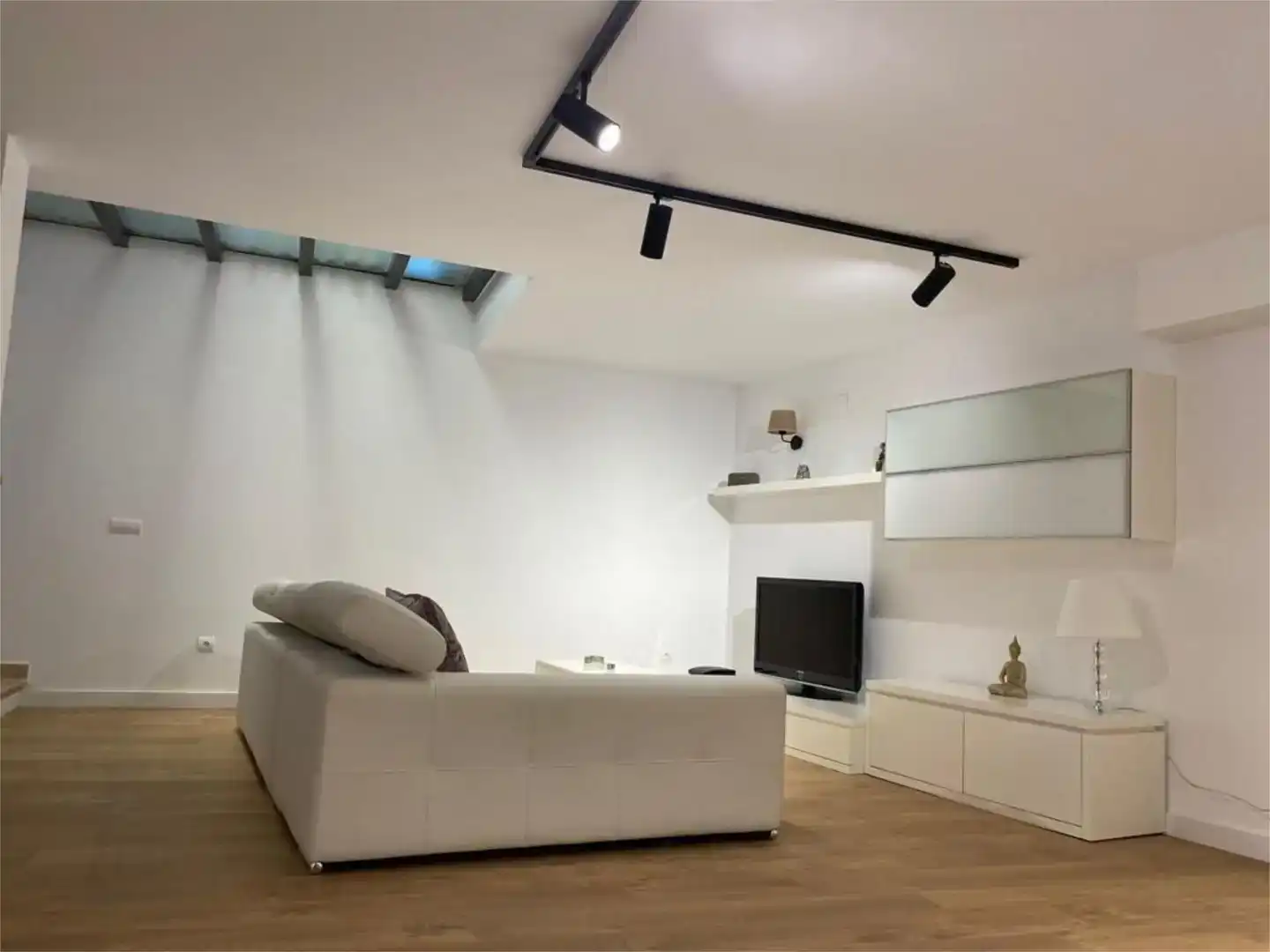 Living room of Flat for rent in Alella  with Air Conditioner