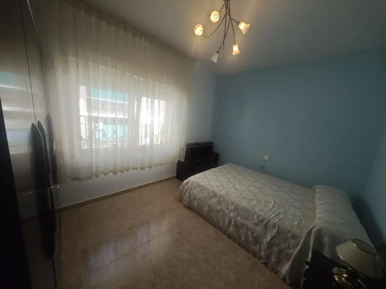 Bedroom of Flat for rent in Plasencia  with Terrace and Furnished