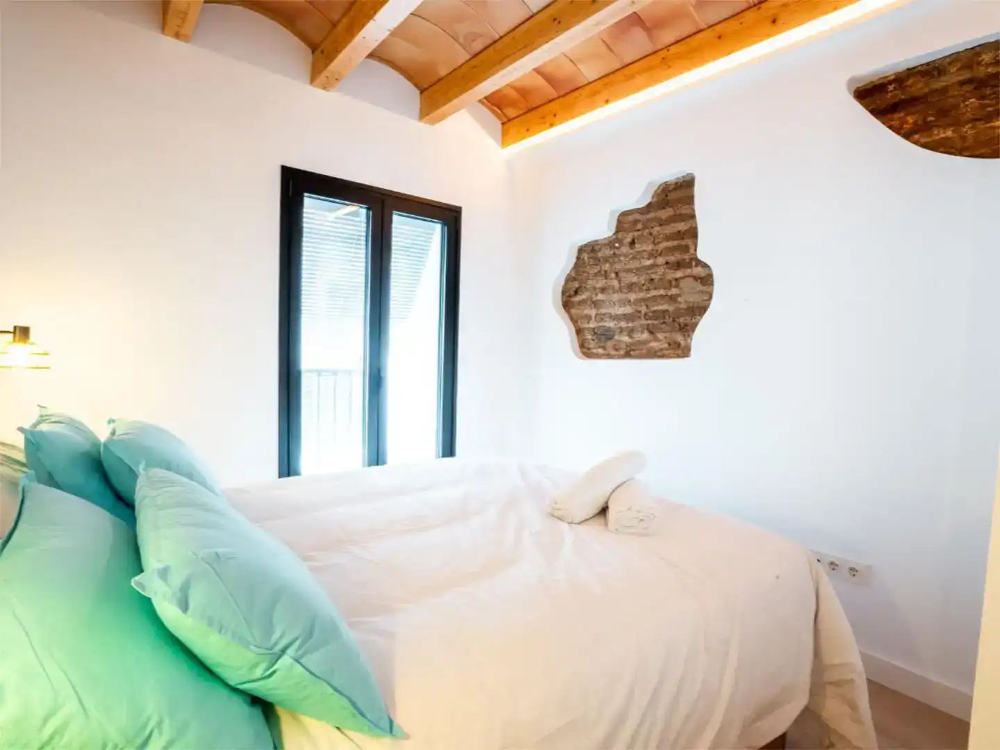 Bedroom of Flat for rent in Marbella  with Air Conditioner, Parquet flooring and Swimming Pool