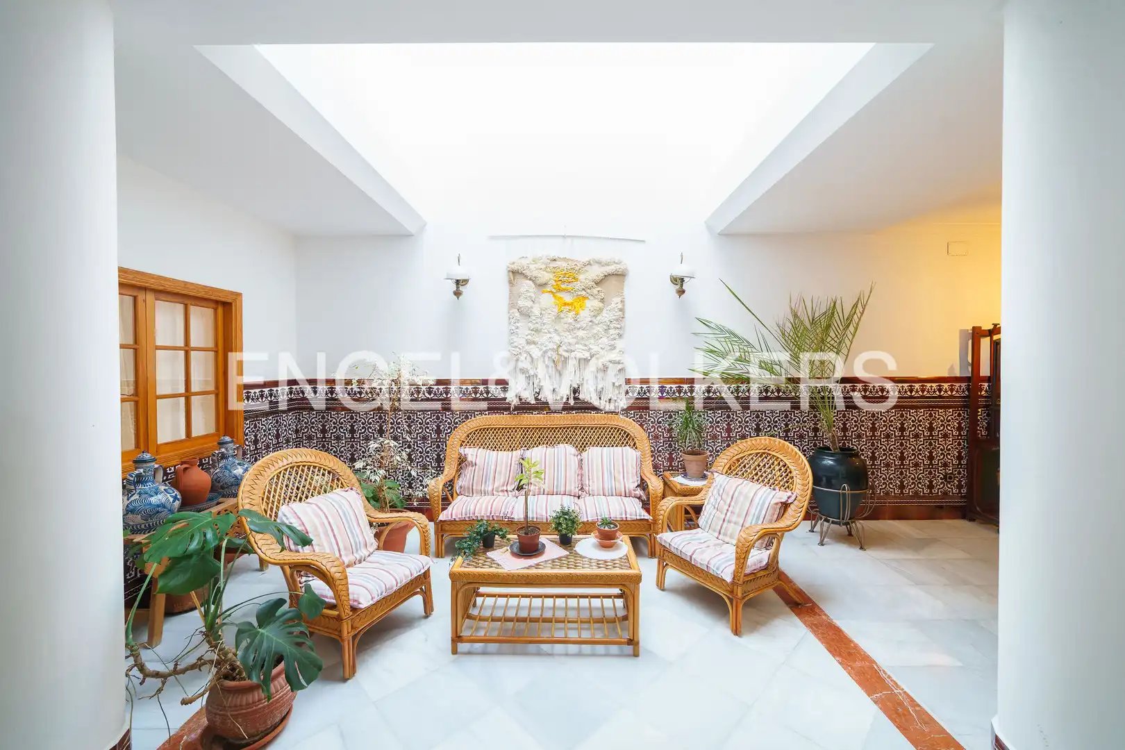 Sala de estar de Casa o chalet en venta en Puerto Real con Calefacción, Jardín privado y Terraza