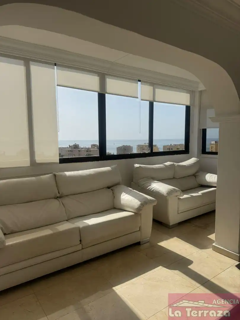 Living room of Flat for rent in Estepona  with Community pool