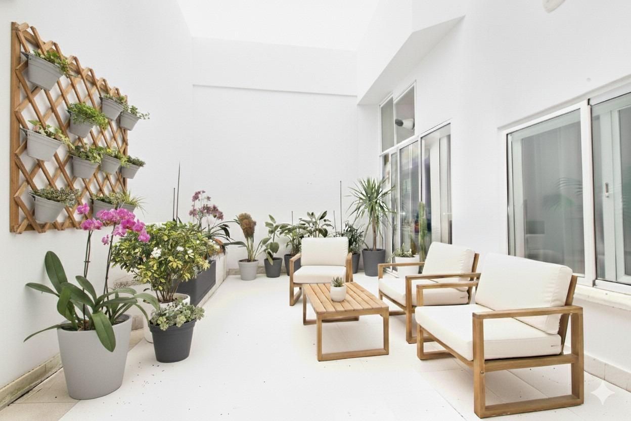 Terrace of Flat for sale in Badajoz Capital  with Heating, Storage room and Balcony