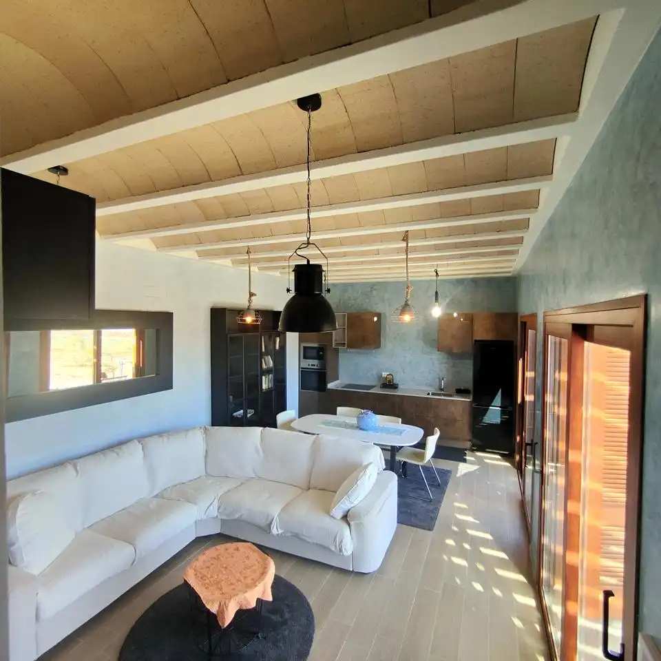 Sala de estar de Casa o chalet en venta en Telde con Jardín privado, Parquet y Terraza