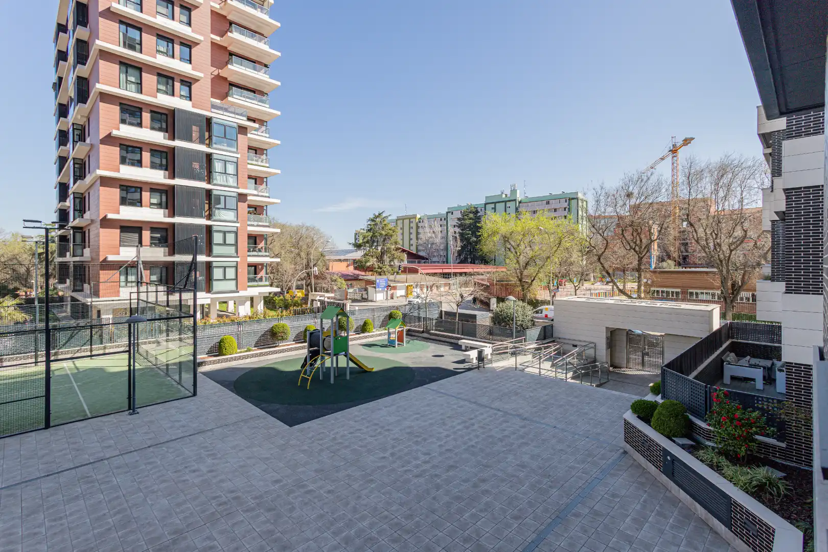 Terrasse von Wohnung zum Verkauf in Madrid mit Heizung, Terrasse und Abstellraum