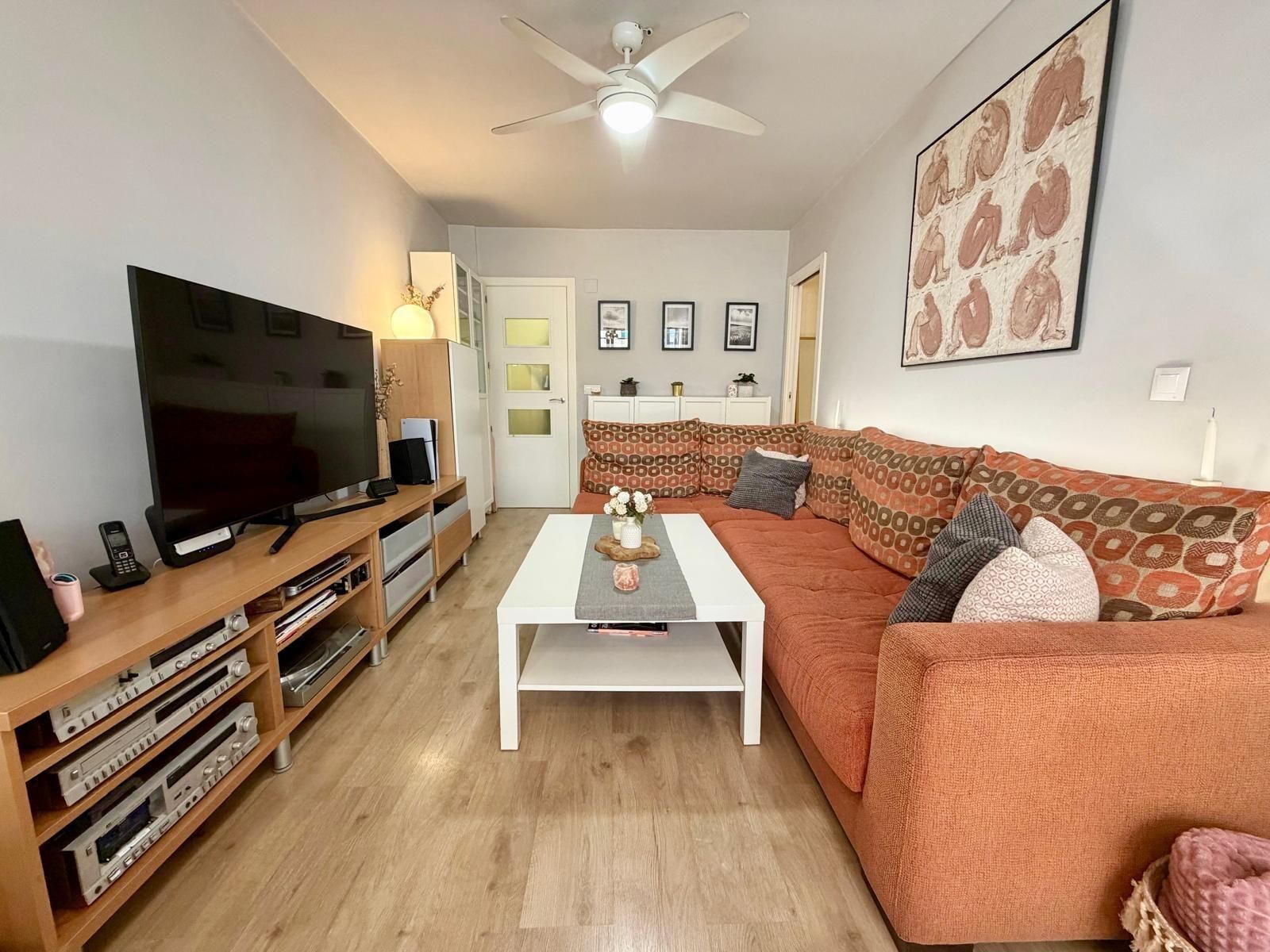 Sala de estar de Piso en venta en Málaga Capital con Aire acondicionado