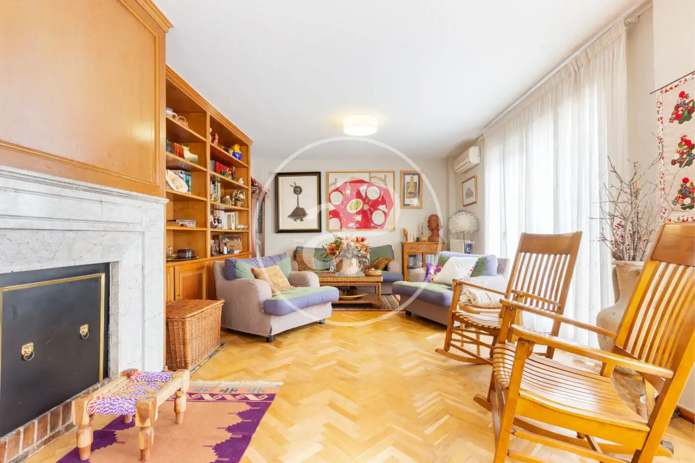 Sala de estar de Ático en venta en Valencia con Aire acondicionado, Calefacción y Terraza