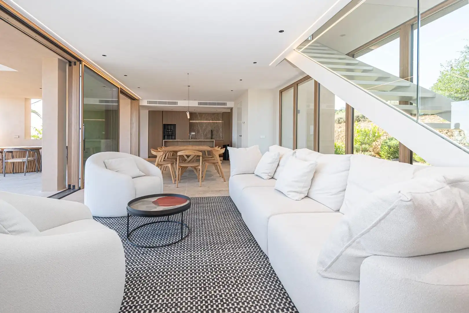 Living room of Houses for sale in  Palma de Mallorca  with Air Conditioner, Heating and Private garden