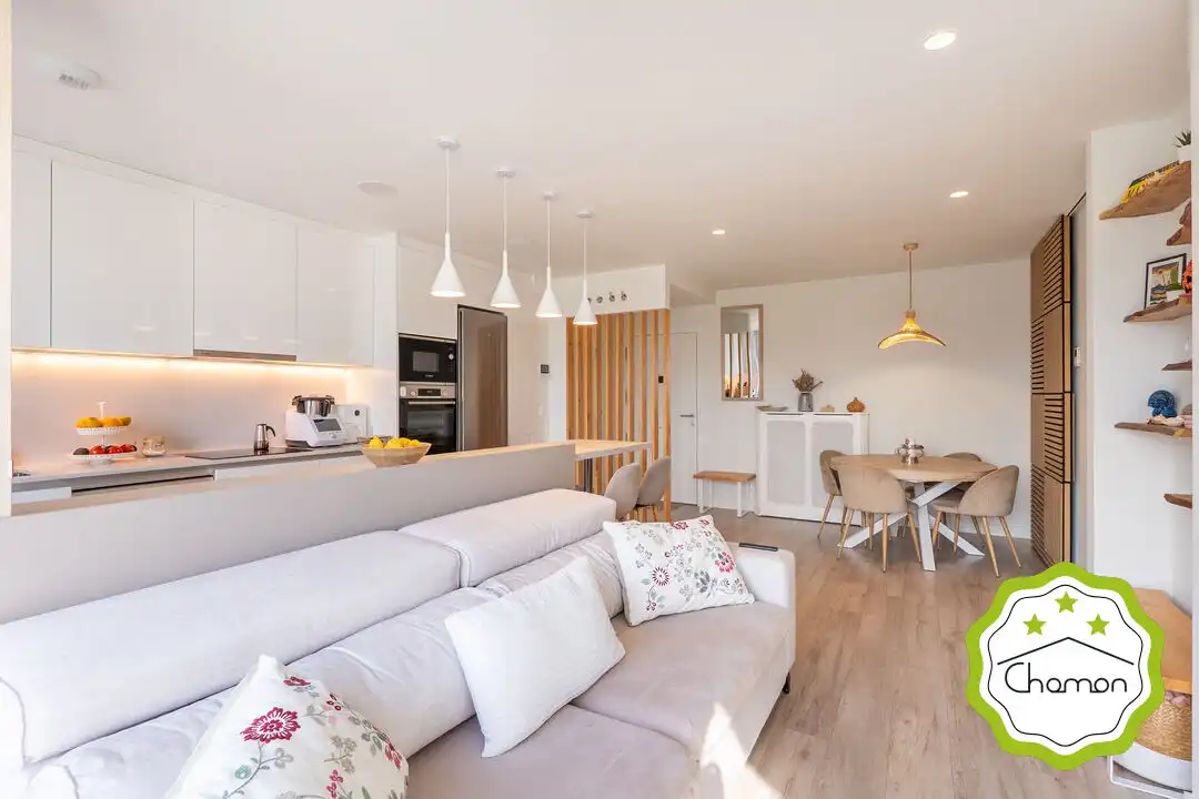 Sala de estar de Ático en venta en Urduliz con Calefacción, Terraza y Trastero