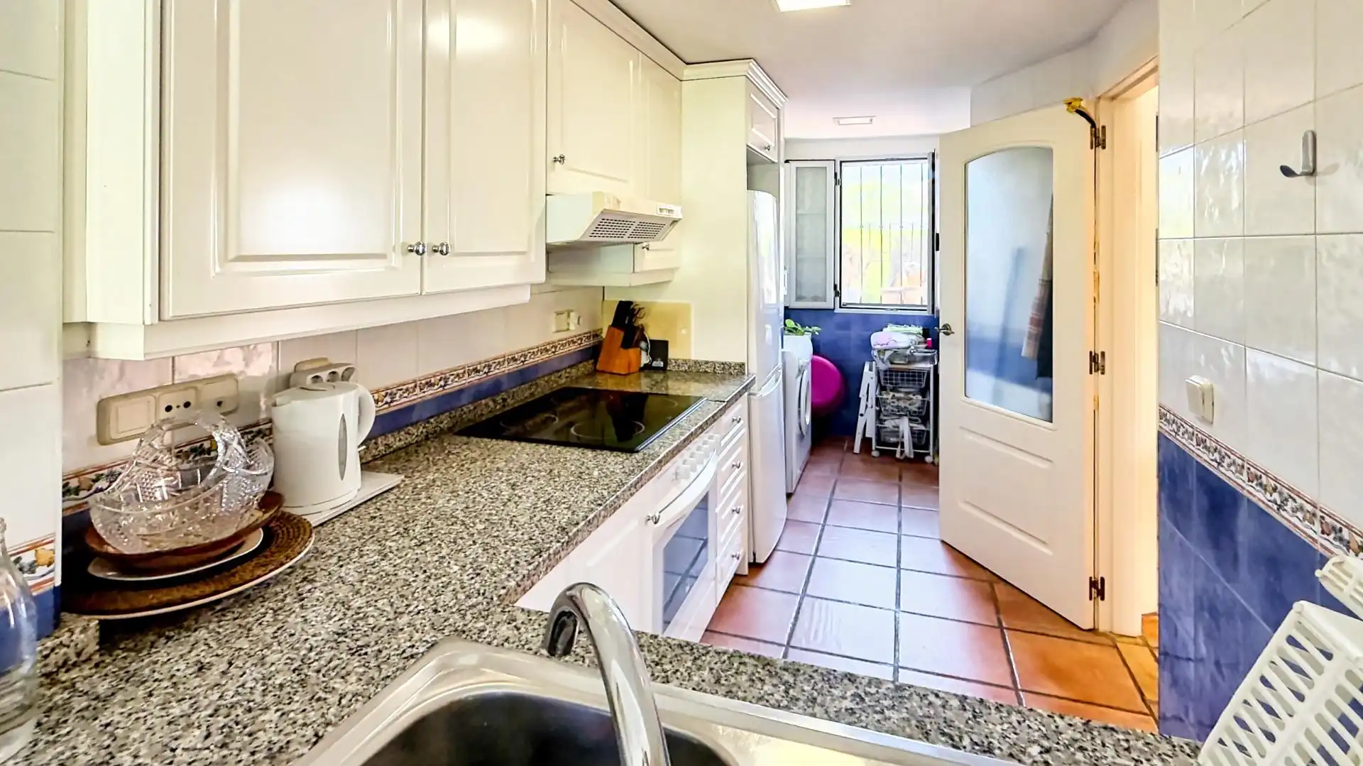 Cocina de Casa adosada en venta en Finestrat con Aire acondicionado, Jardín privado y Terraza