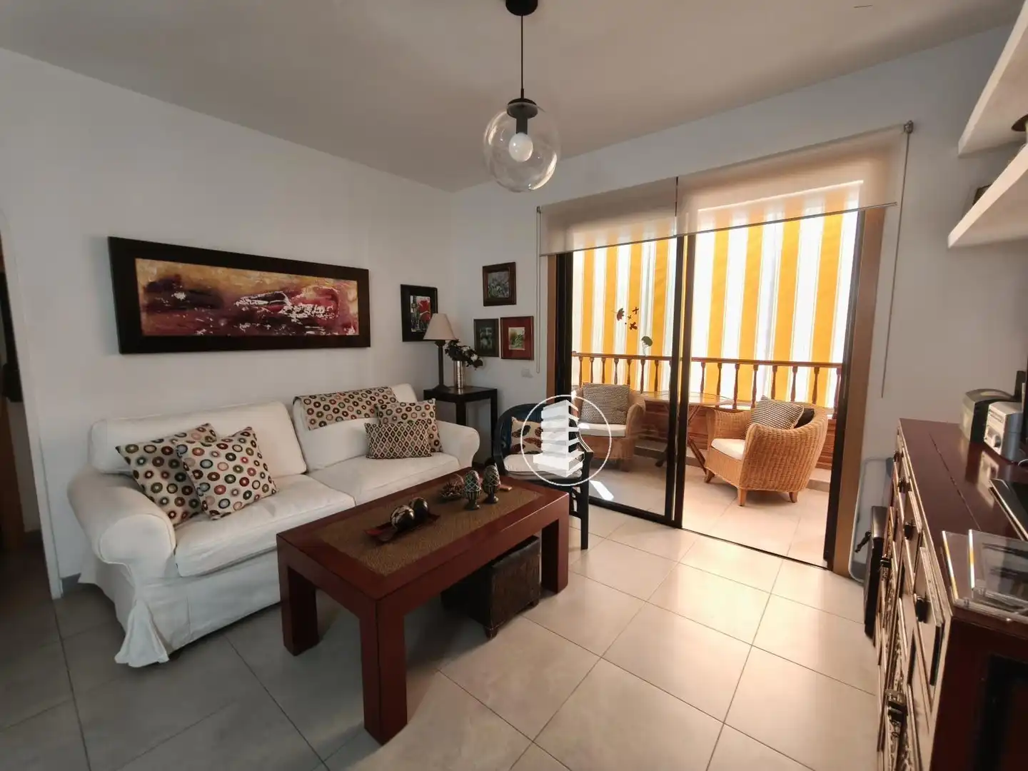 Sala de estar de Apartamento de alquiler en Arona con Jardín privado, Terraza y Piscina