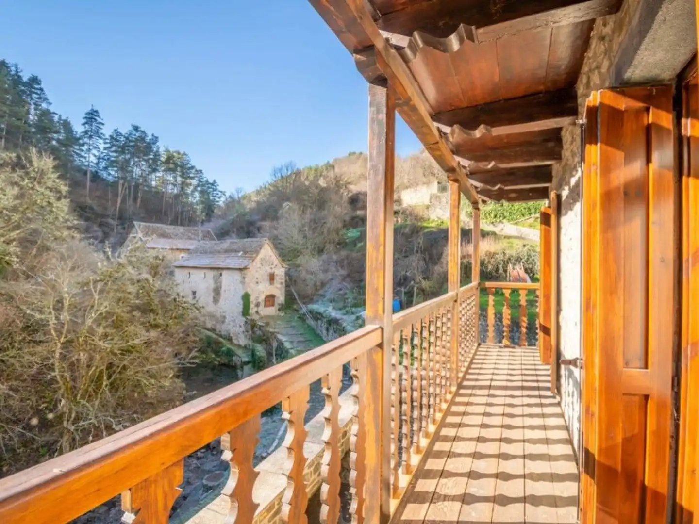 Terrace of Country homes for sale in Uztárroz / Uztarroze