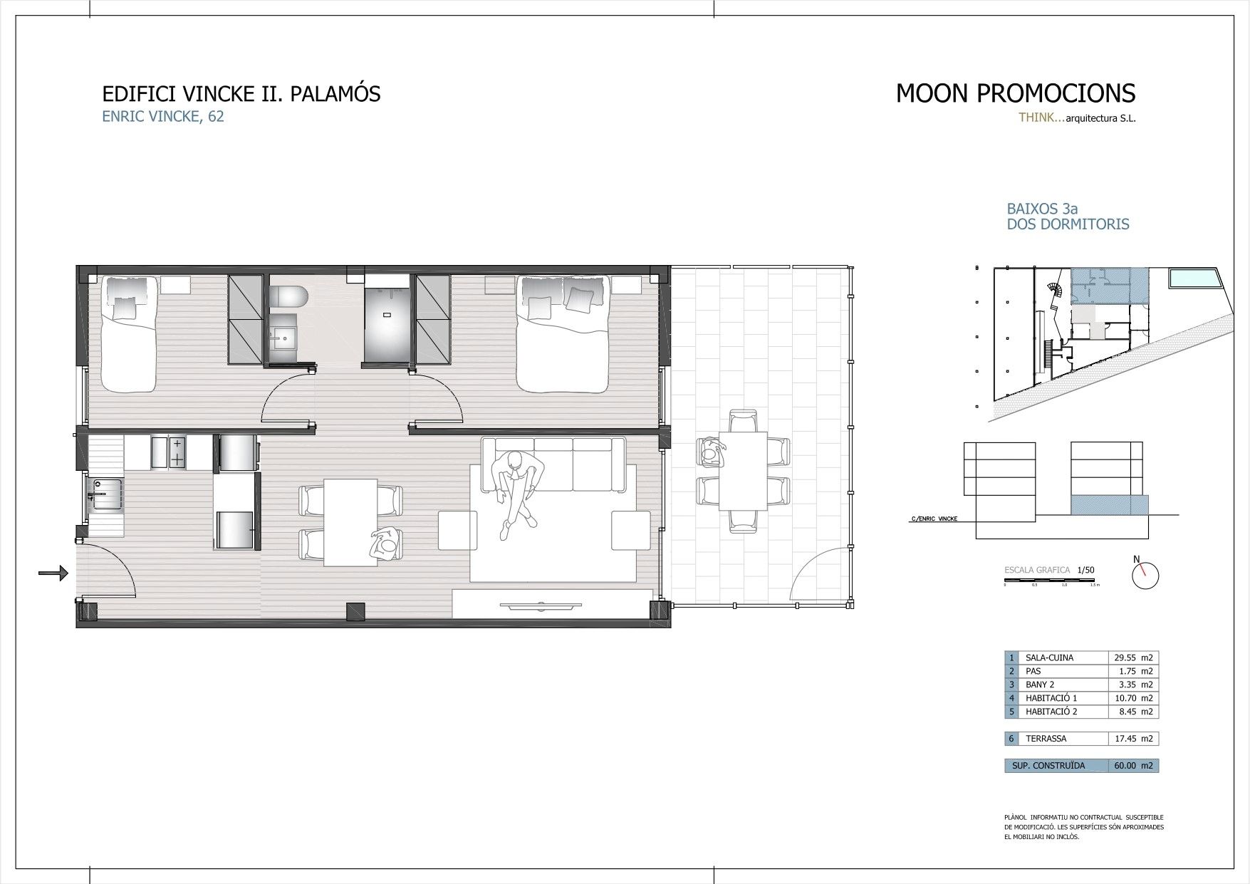Planta baixa en venda en Palamós amb Calefacció, Jardí privat i Terrassa