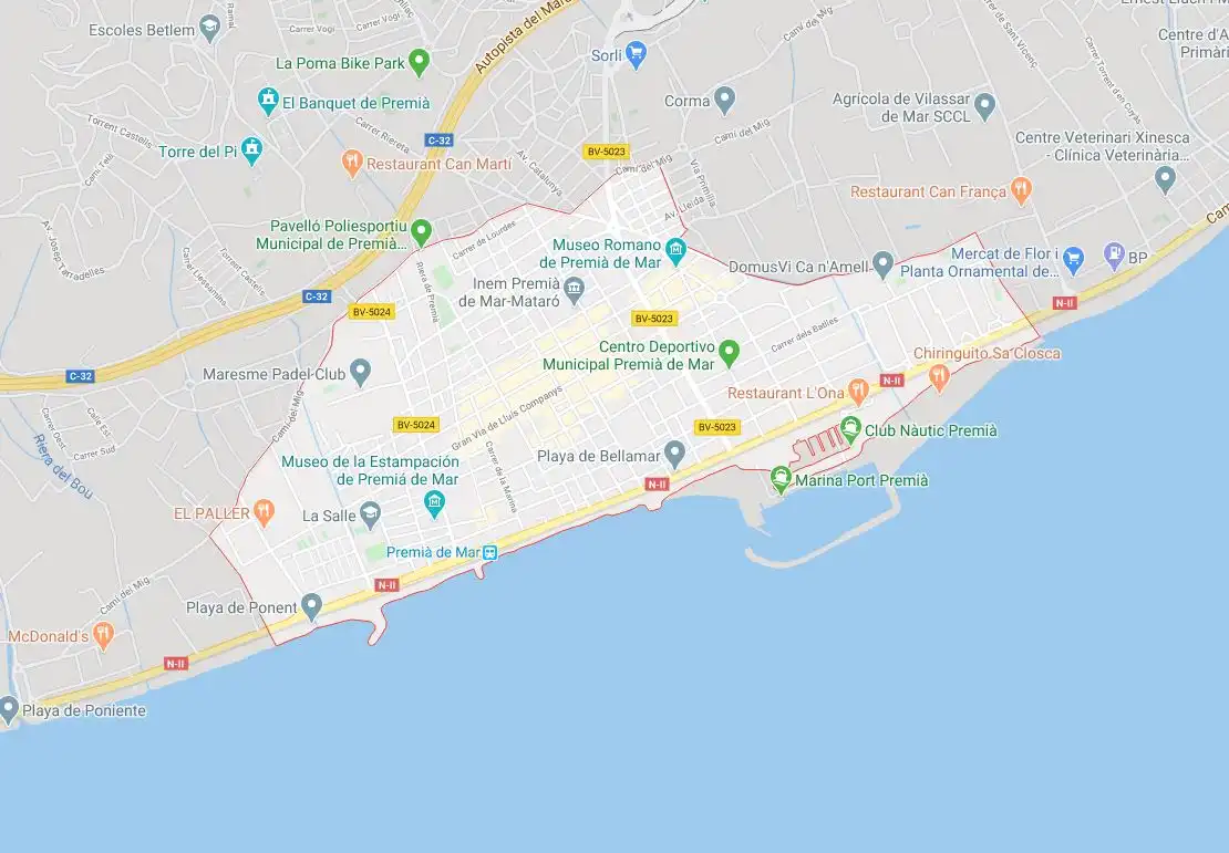 Exterior view of Houses for sale in Premià de Mar  with Air Conditioner, Heating and Private garden