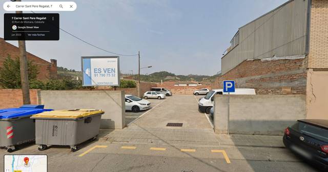 Terreno residencial en Venta en Carrer Sant Pere Regalat en El Pont de Vilomara i Rocafort