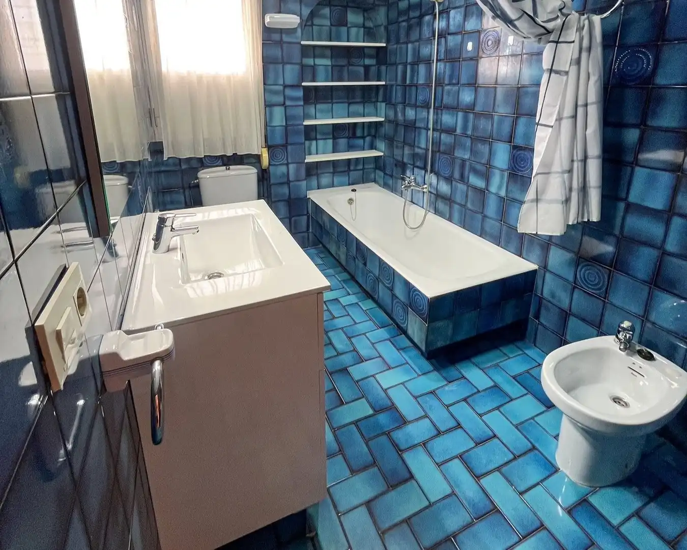 Baño de Finca rústica de alquiler en Benissa con Amueblado y Piscina comunitaria