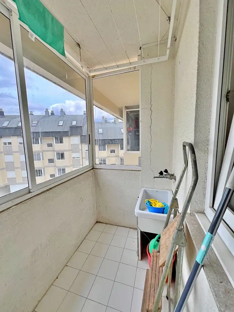 Terraza de Dúplex en venta en Lugo con Calefacción, Jardín privado y Parquet