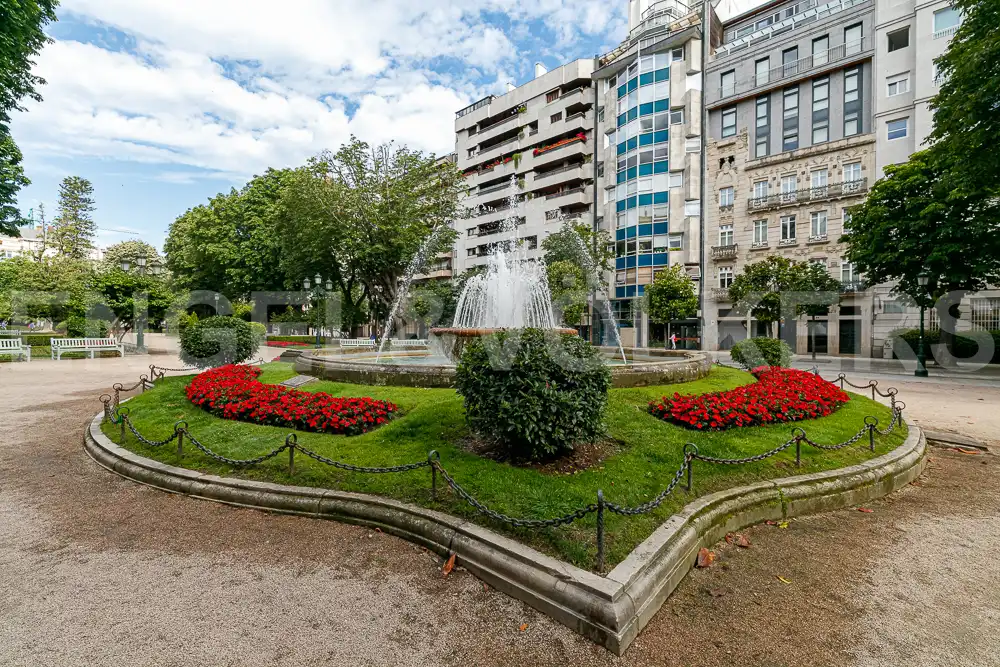 Exterior view of Flat for rent in Vigo   with Heating and Furnished