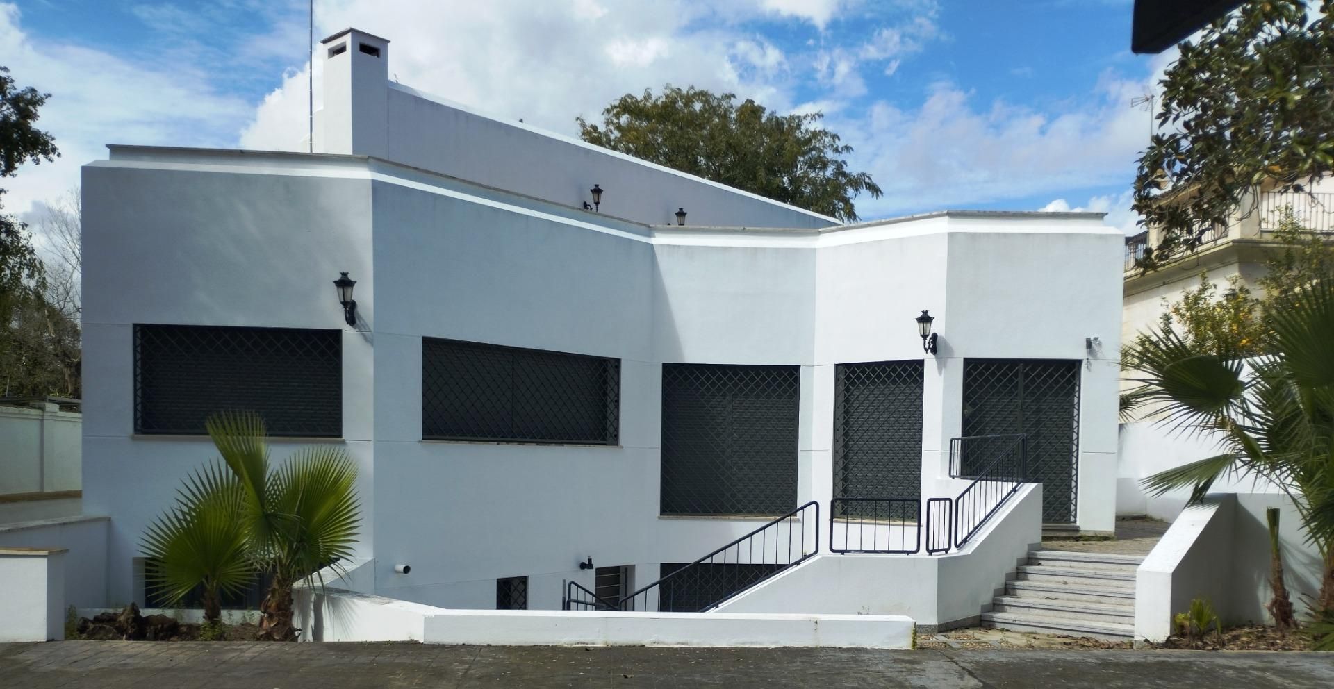 Exterior view of Flat to rent in  Sevilla Capital  with Air Conditioner, Heating and Private garden