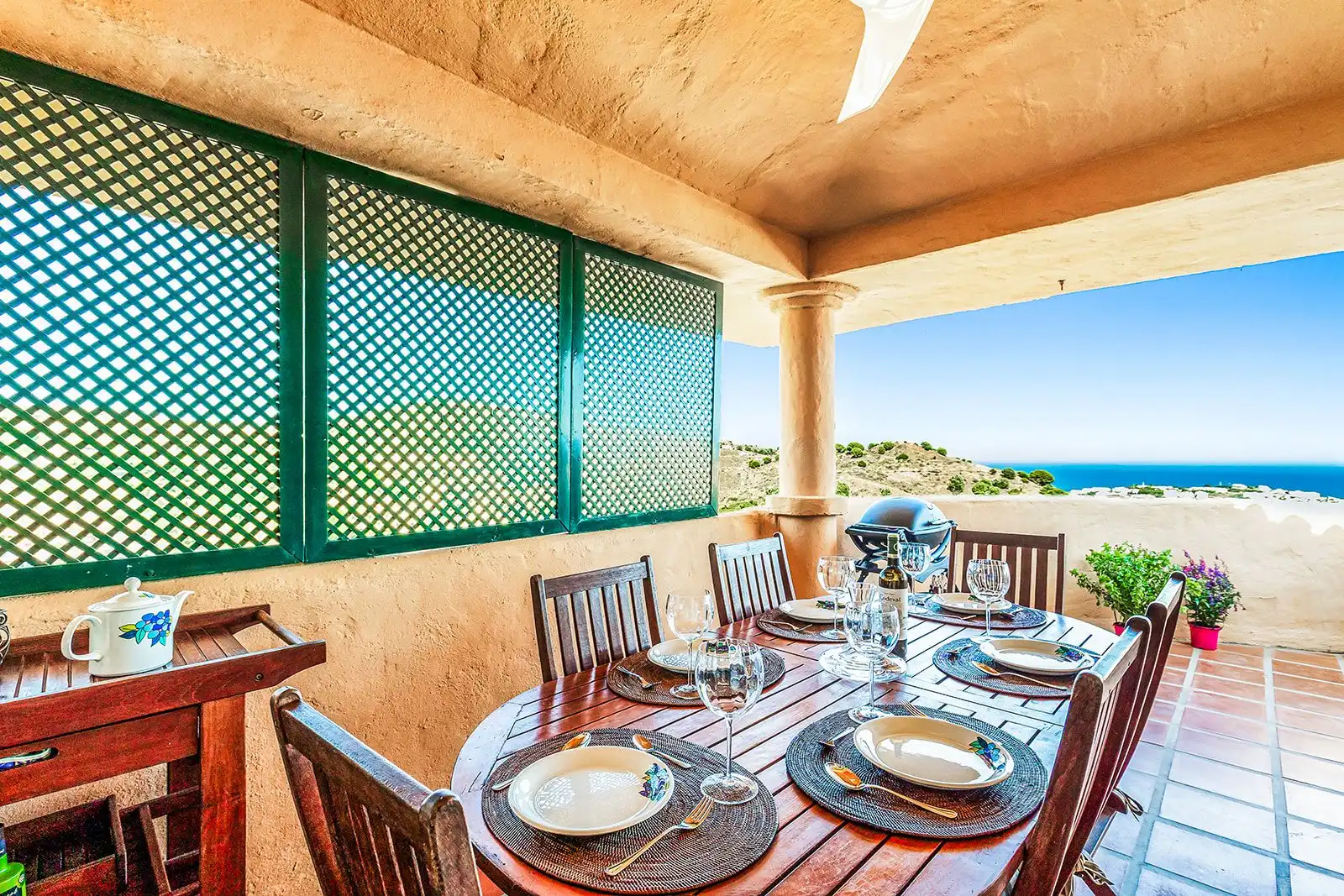 Terrassa de Apartament en venda en Mijas amb Terrassa, Moblat i Balcó