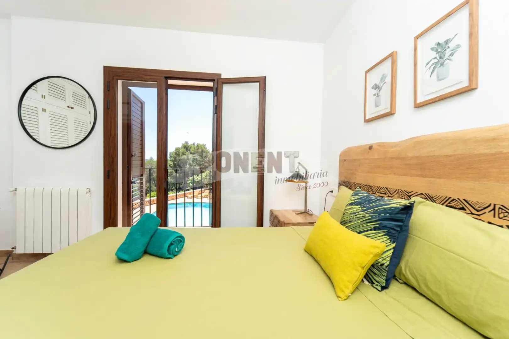 Habitación de Casa o chalet de alquiler en Sant Josep de sa Talaia con Aire acondicionado, Calefacción y Jardín privado
