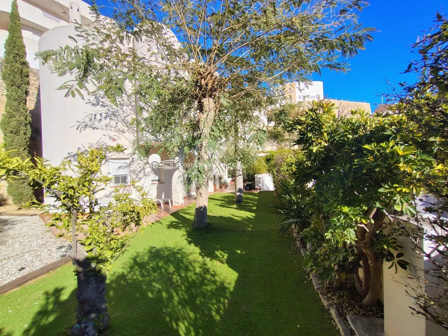 Jardí de Casa o xalet en venda en Villajoyosa / La Vila Joiosa amb Aire condicionat, Jardí privat i Piscina