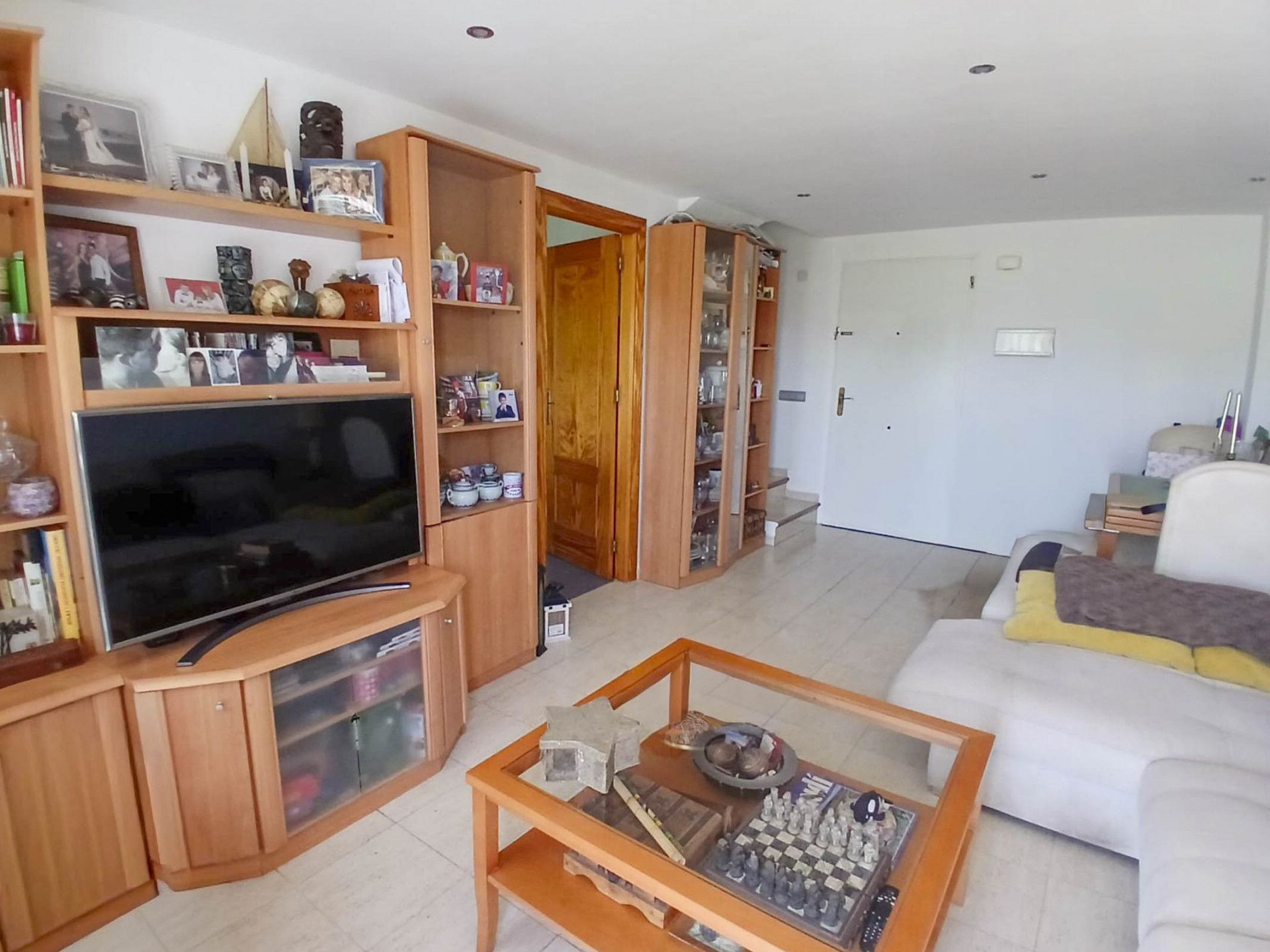Living room of Duplex for sale in Estepona  with Air Conditioner, Terrace and Furnished