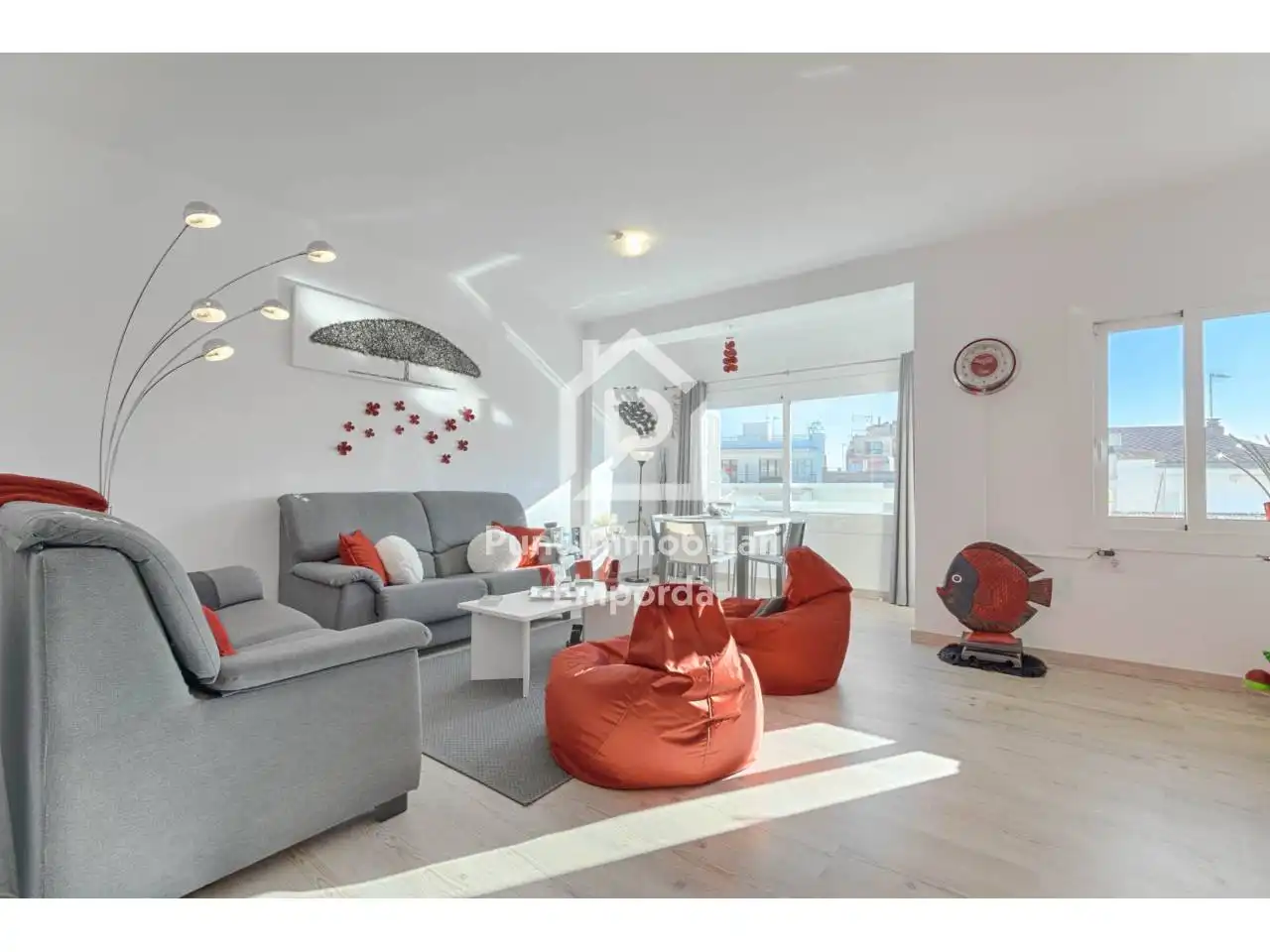 Sala de estar de Piso en venta en Centre