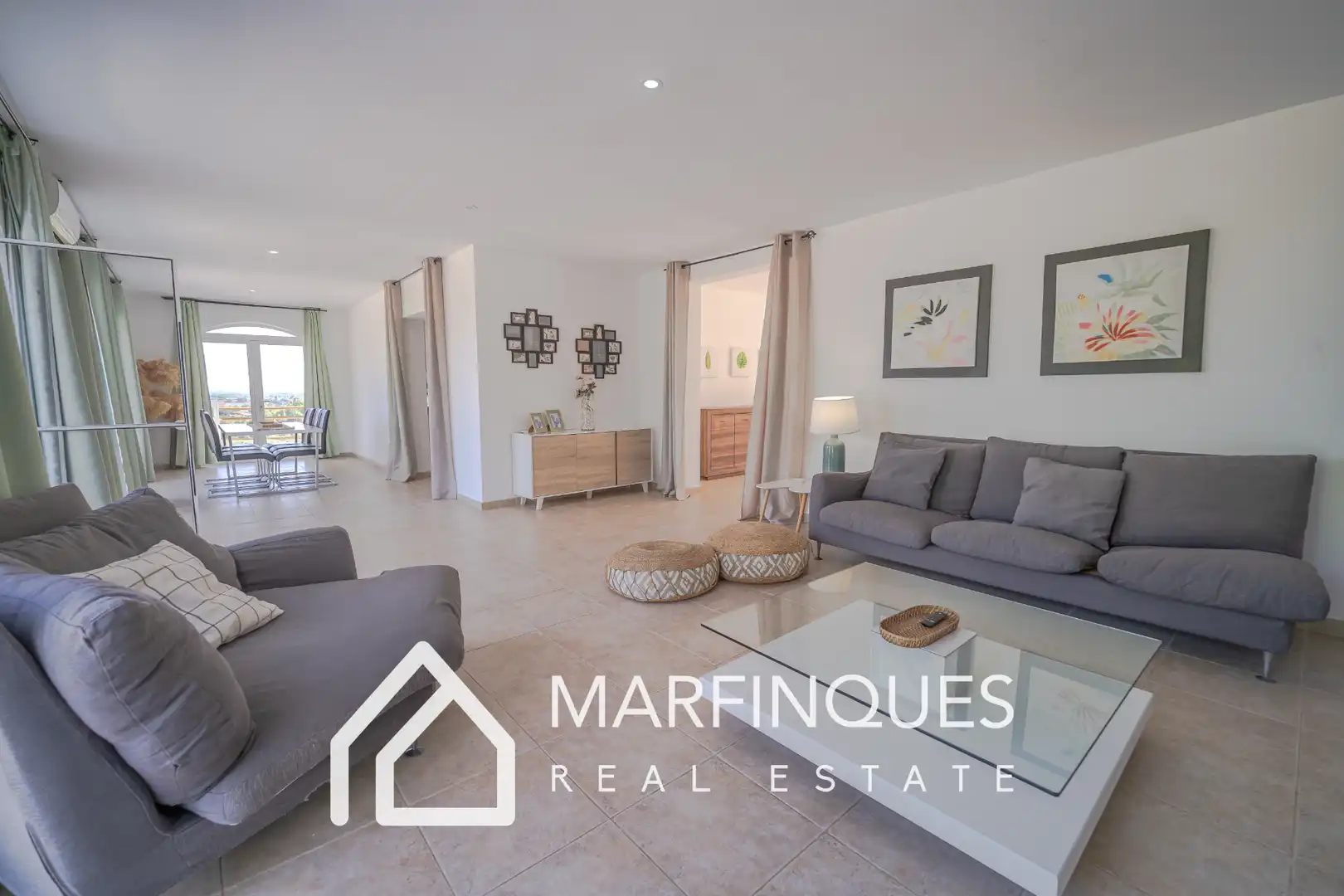 Sala de estar de Casa o chalet en venta en Càlig con Aire acondicionado, Calefacción y Jardín privado