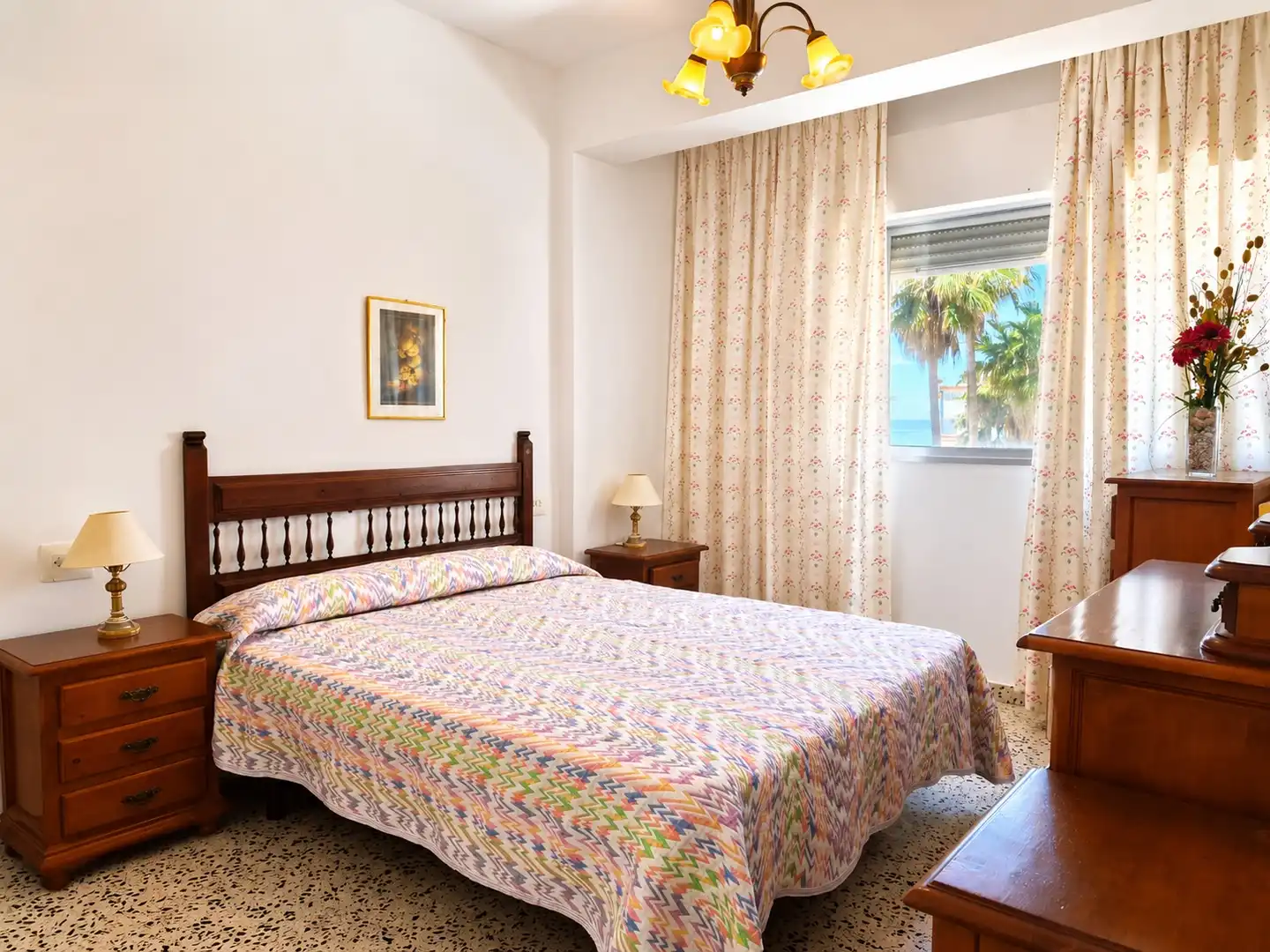 Schlafzimmer von Wohnung zum Verkauf in Torrenueva Costa mit Terrasse und Möbliert