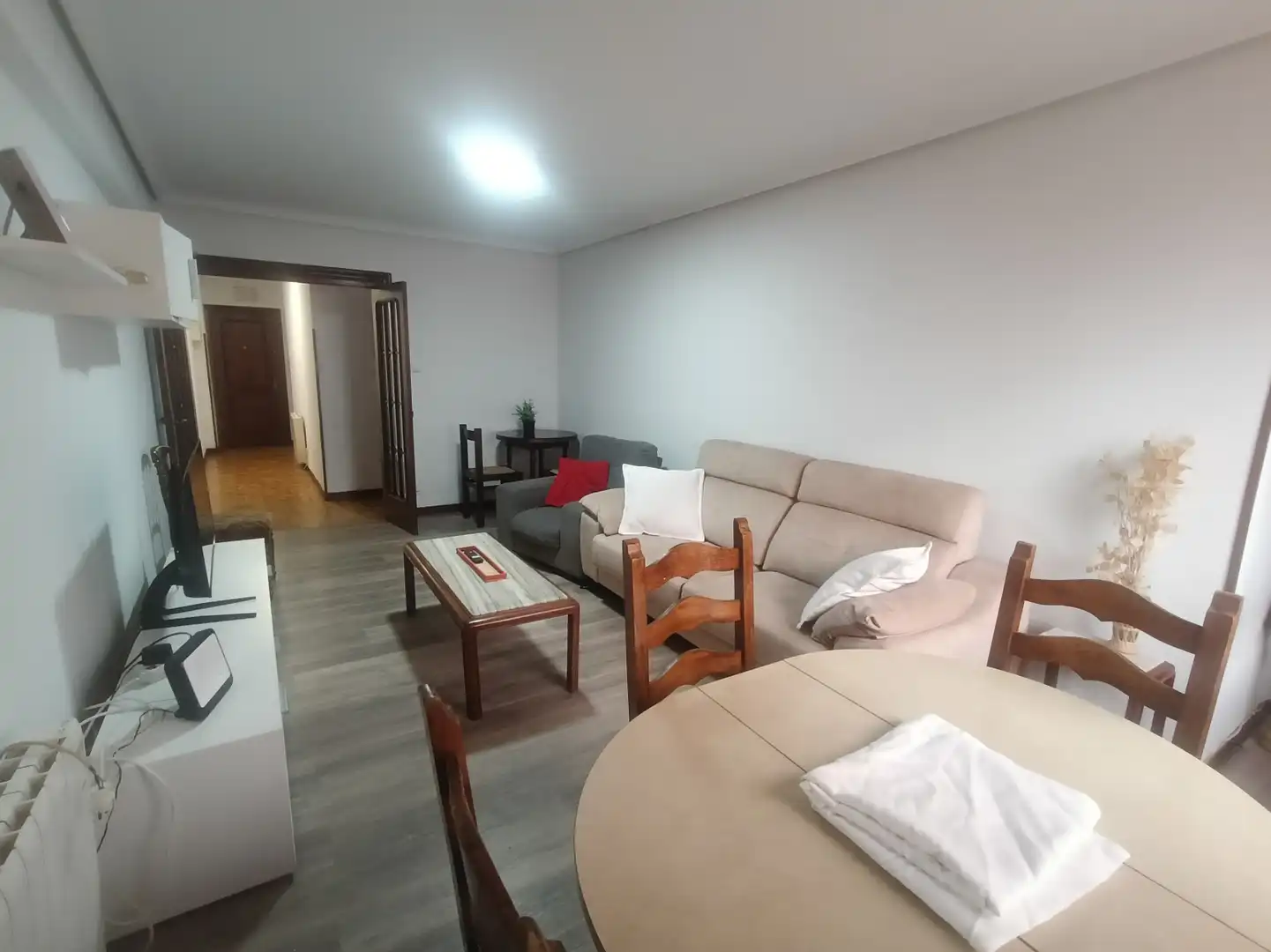Living room of Flat for sale in Torrelavega   with Heating, Parquet flooring and Storage room