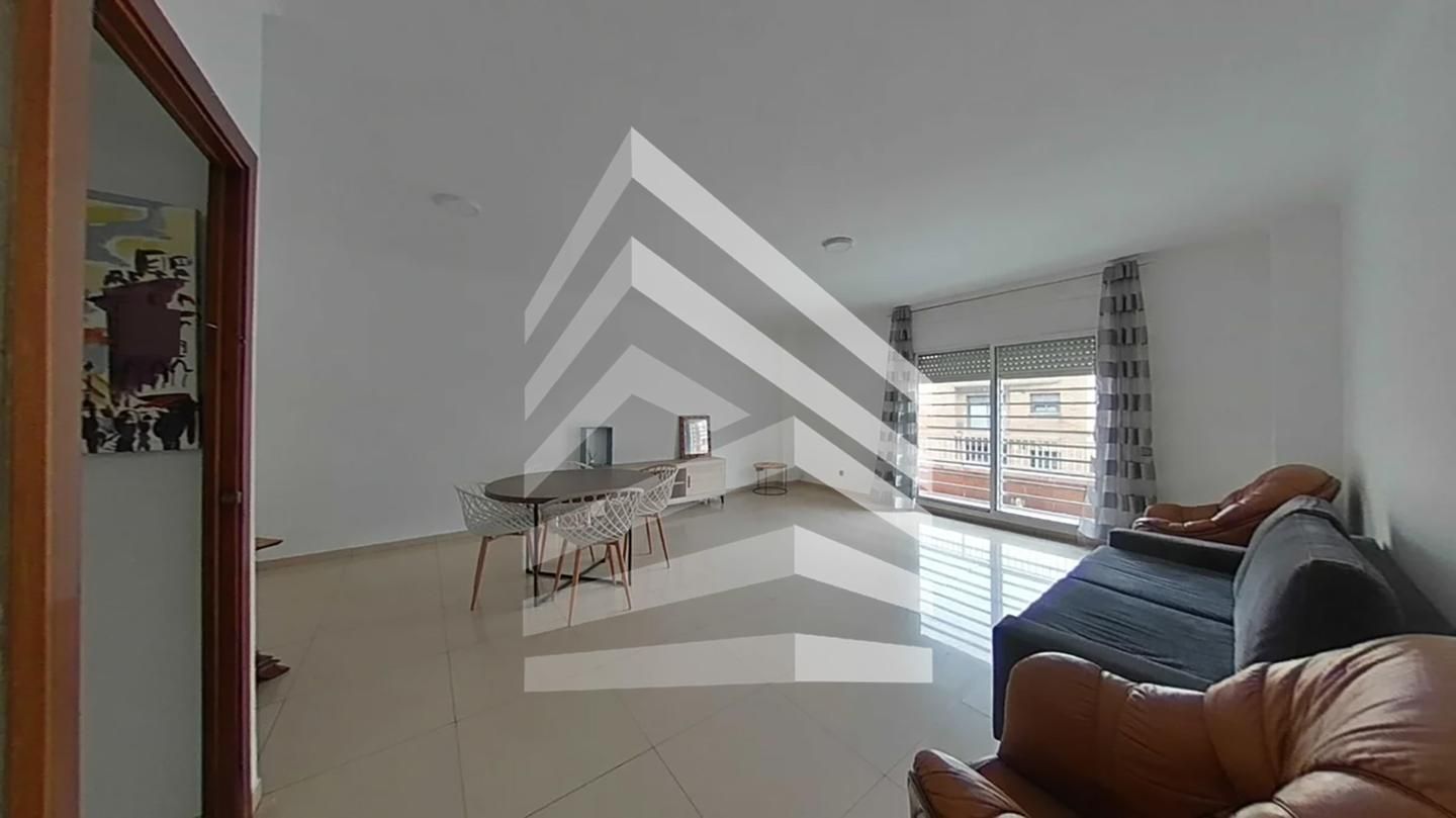 Sala d'estar de Pis en venda en Badalona amb Calefacció, Parquet i Traster