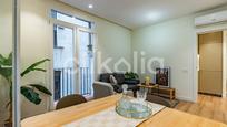 Living room of Flat for sale in  Barcelona Capital  with Air Conditioner, Heating and Terrace