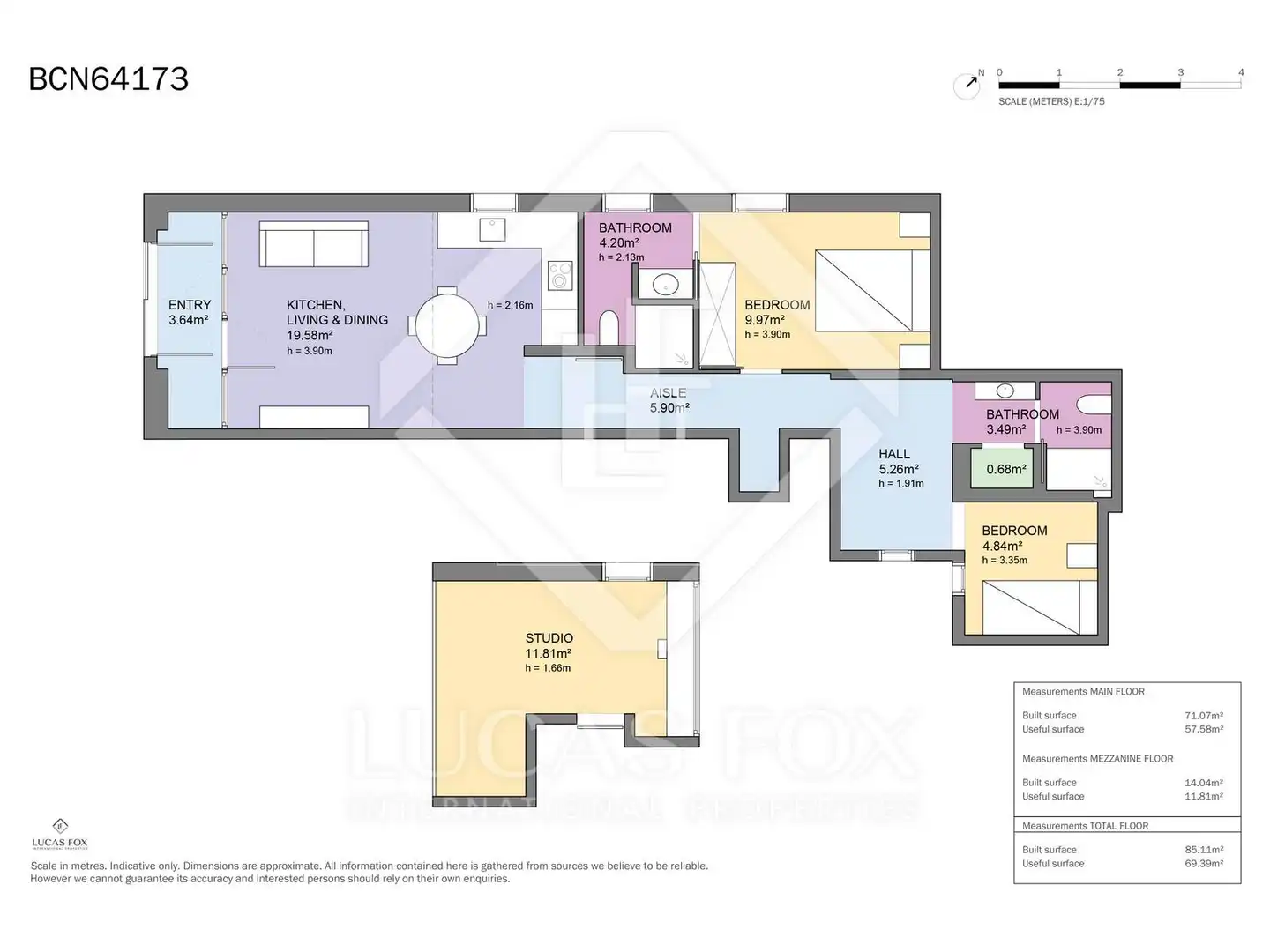 Piso en venta en Barcelona con Aire acondicionado, Calefacción y Terraza