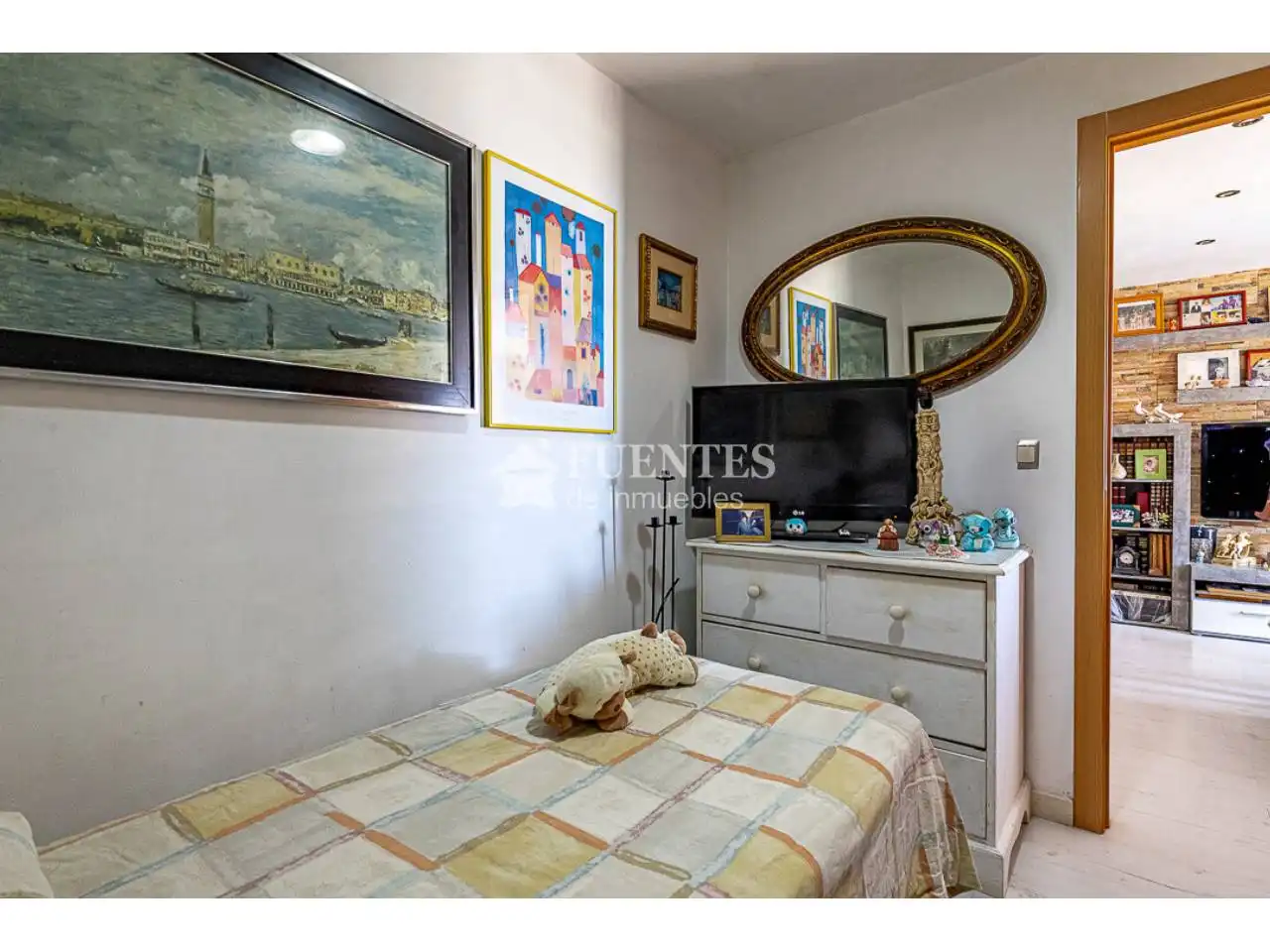 Bedroom of Flat for sale in Alicante / Alacant  with Furnished, Balcony and Alarm